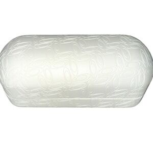 Oakley White Embossed Logo Hard Shell‎ Sunglass Eyeglass Case